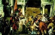 Paolo  Veronese martyrdom of st. sebastian oil on canvas